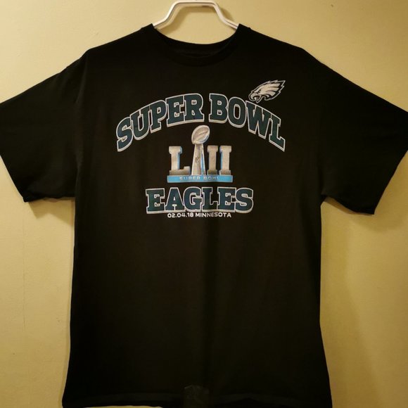 2018 NFL Superbowl Eagles Tee Shirt - Picture 1 of 4